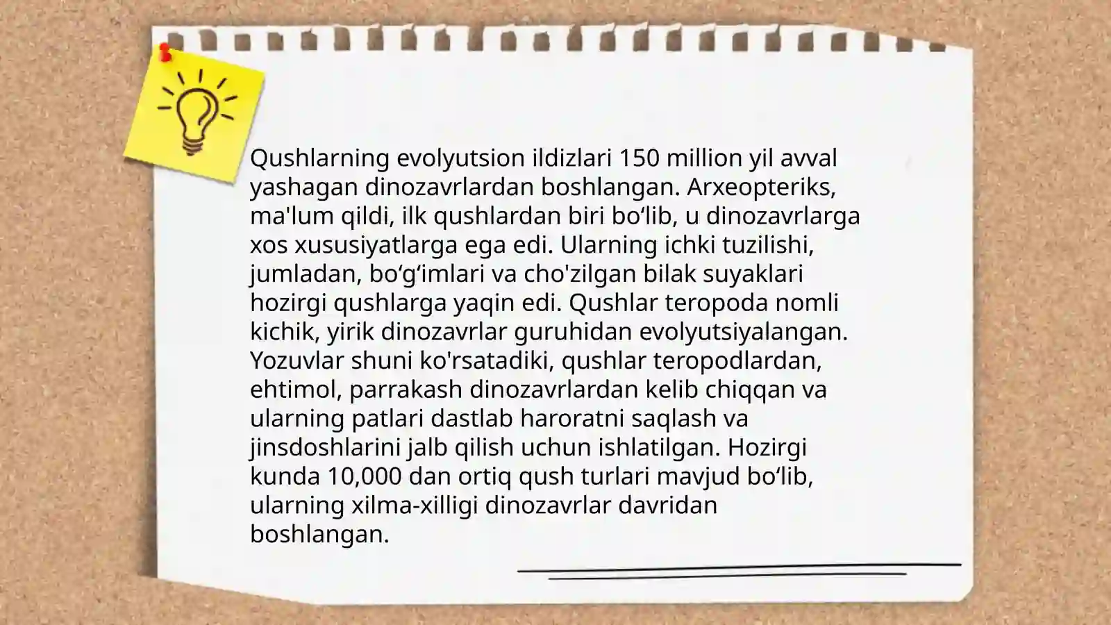 Qushlarning evolyutsion tarixi 3