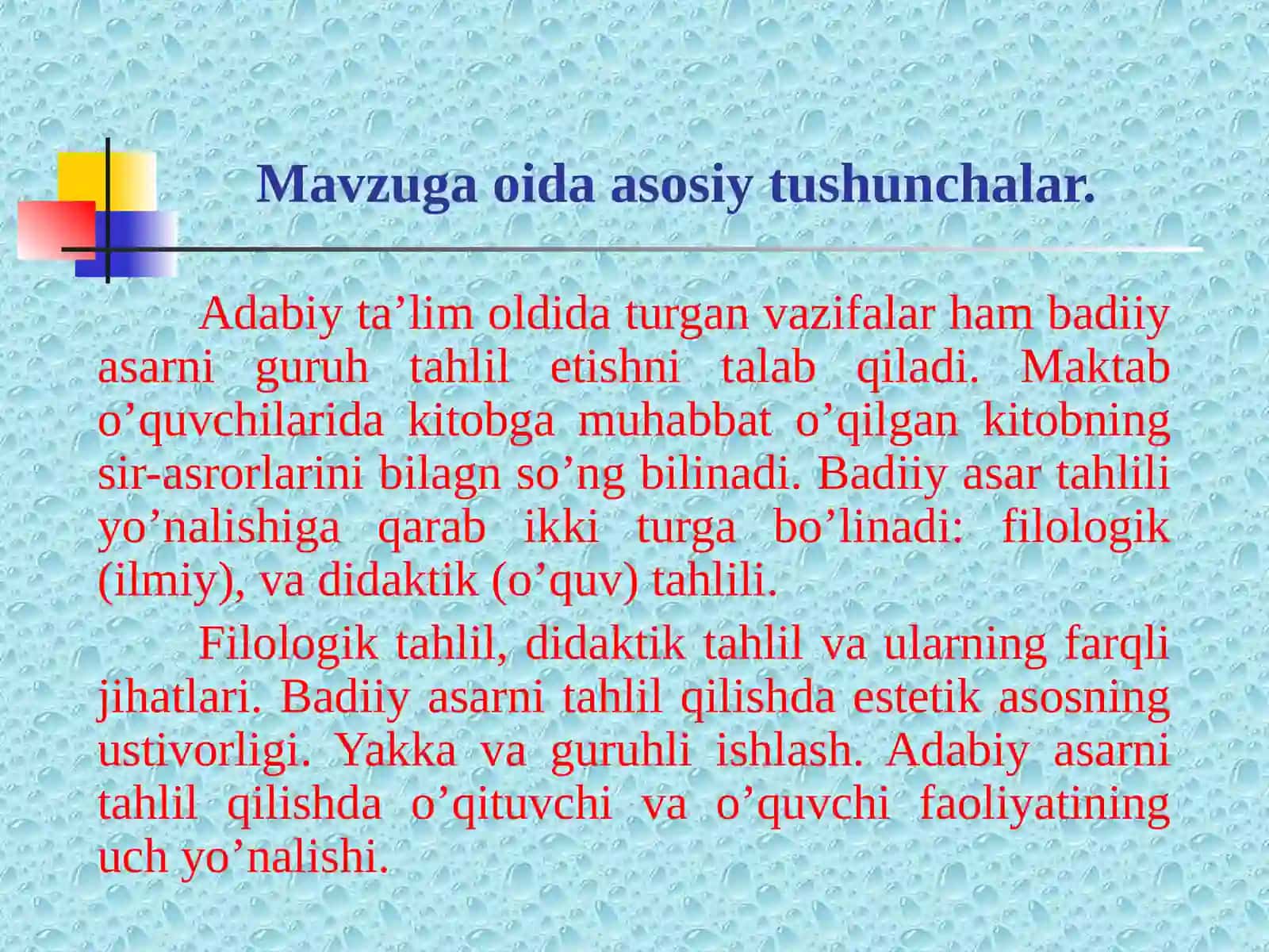 Badiiy asar tahlilining nazariy-metodik asoslari 3