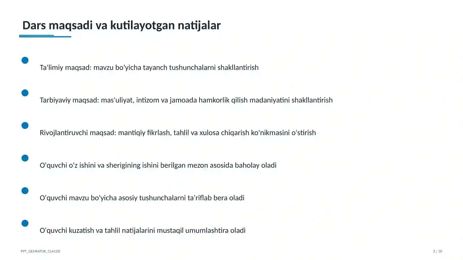 Nutq uslublari: ilmiy va rasmiy uslub (10-sinf) 3