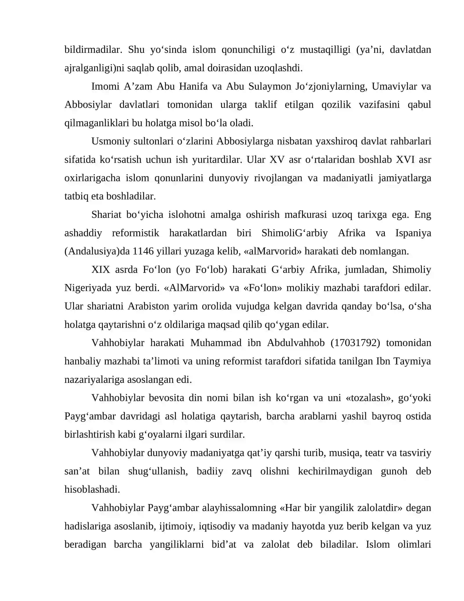 Islom huquqi boʻyicha islohotlar va majallaning yuzaga kelishi 3