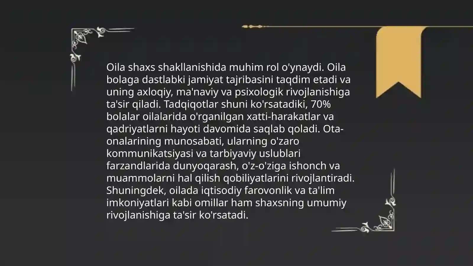 Shaxsning rivojlanishi, tarbiya va ijtimoiylashuvi 3