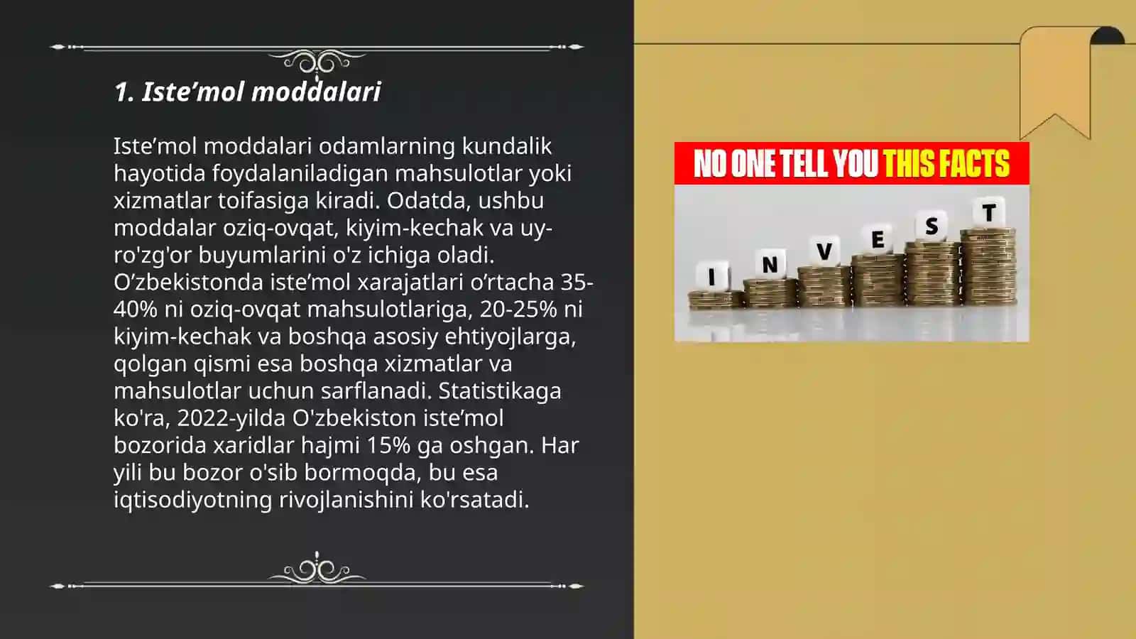Istе’mоl mоddаlаri 3