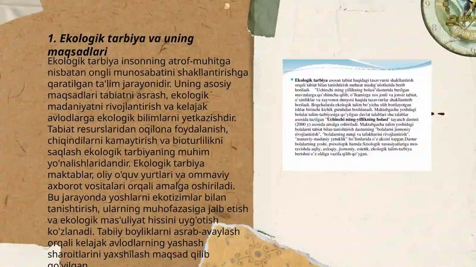 Maktabgacha yoshdagi bolalarning ekologik tarbiya to‘g‘risidagi bilimlarini oshirish 3