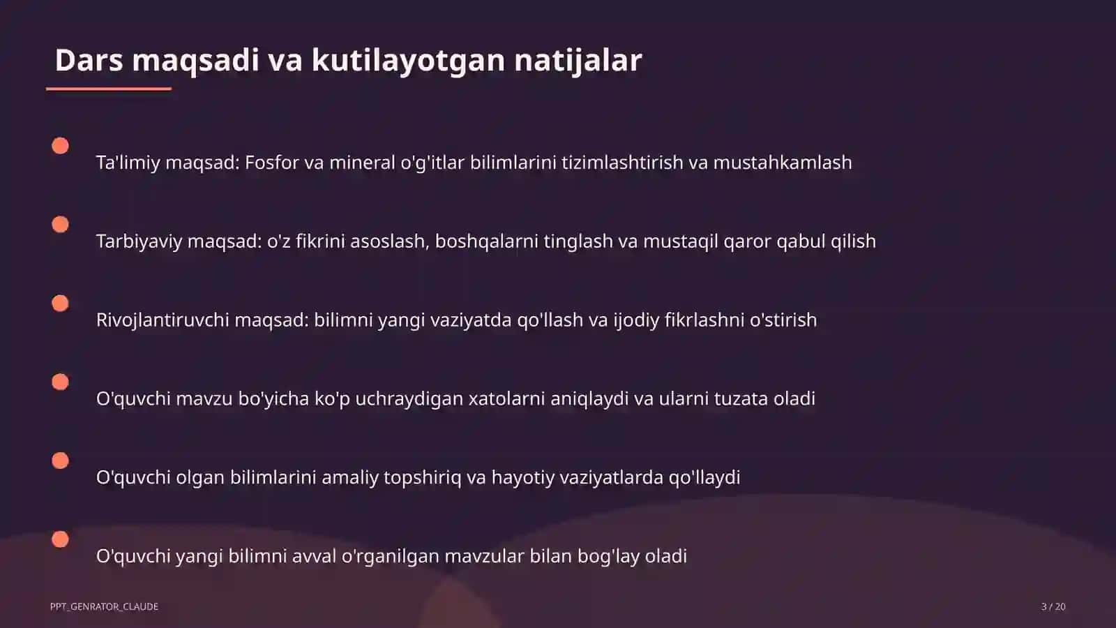 Fosfor va mineral o'g'itlar (9-sinf) 3