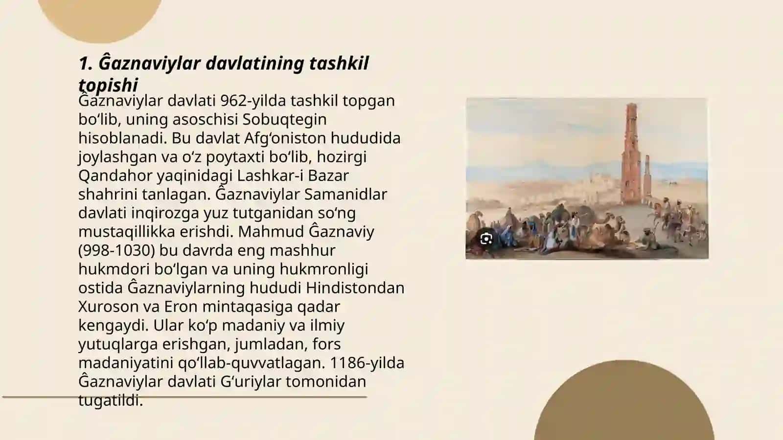 Ĝaznaviylar davlati 3