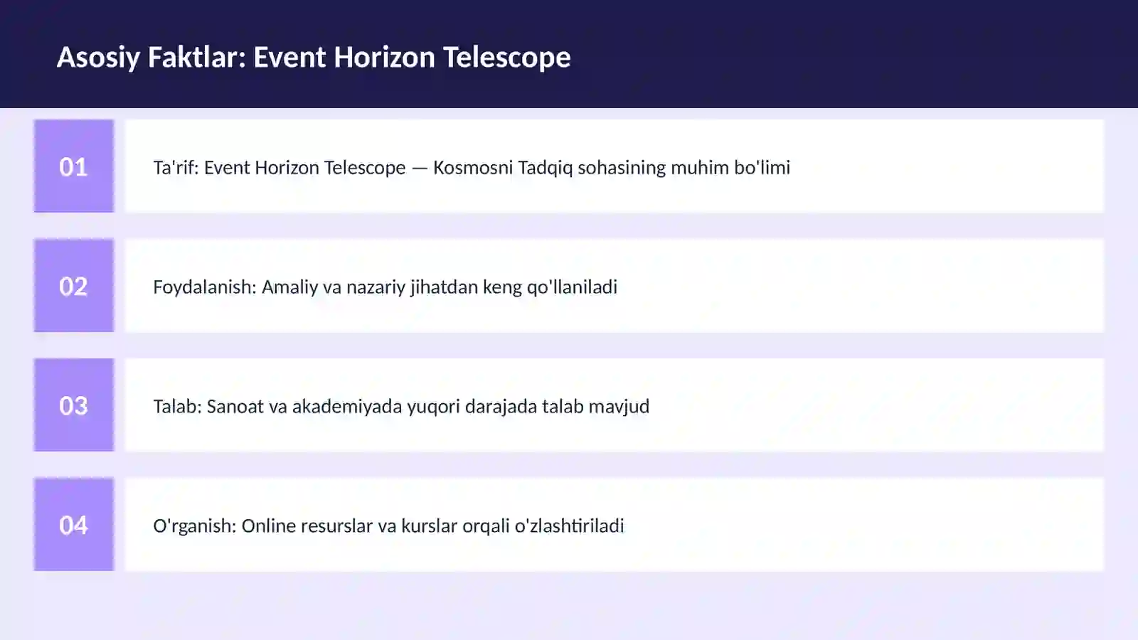 KOSMOSNI TADQIQ 3