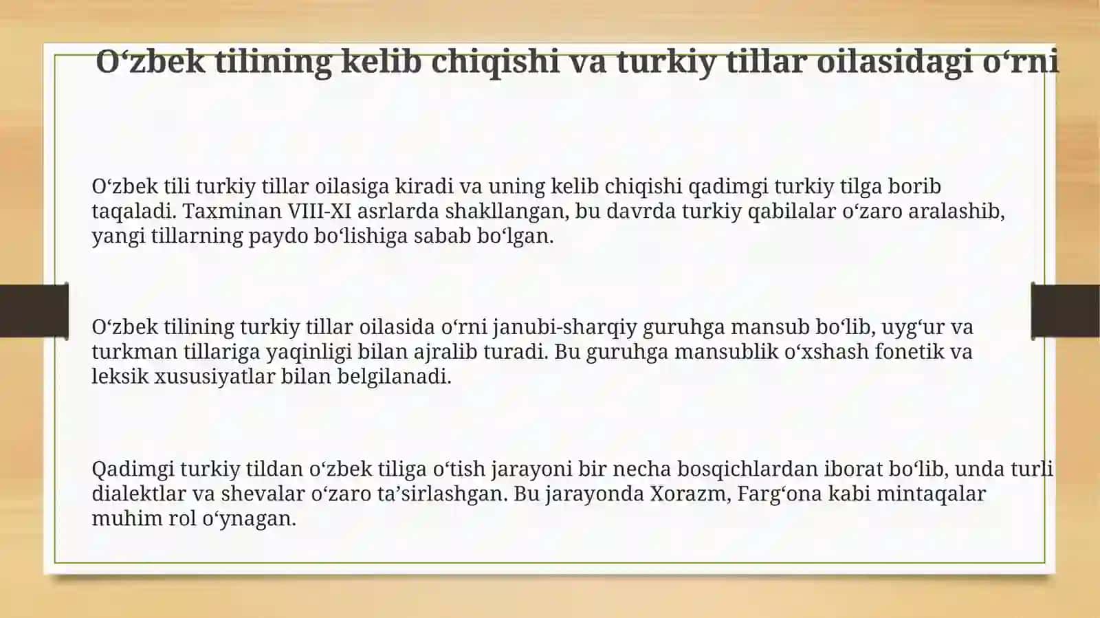 O’zbektiliderivatsiyasi 3