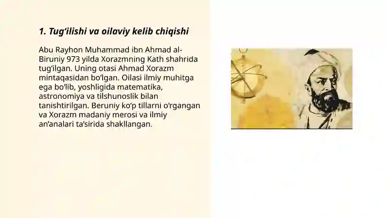 Abu Rayxon Beruniy hayoti 3