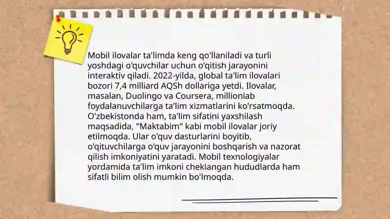 Til o‘rgatish uchun mobil ilovalar: Zamonaviy axborot tizimlarining roli 3