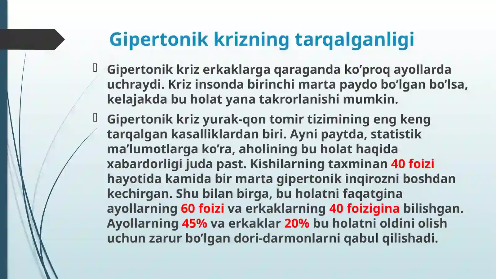 GIPERTONIK KRIZNI DAVOLASH 3