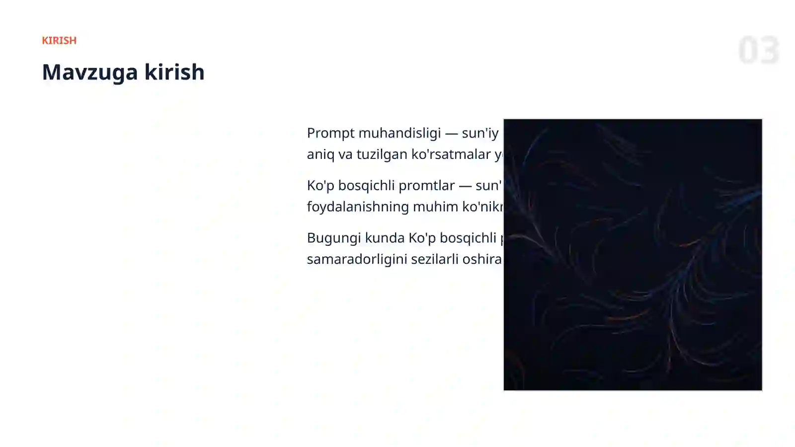 Prompt Muhandisligi 3