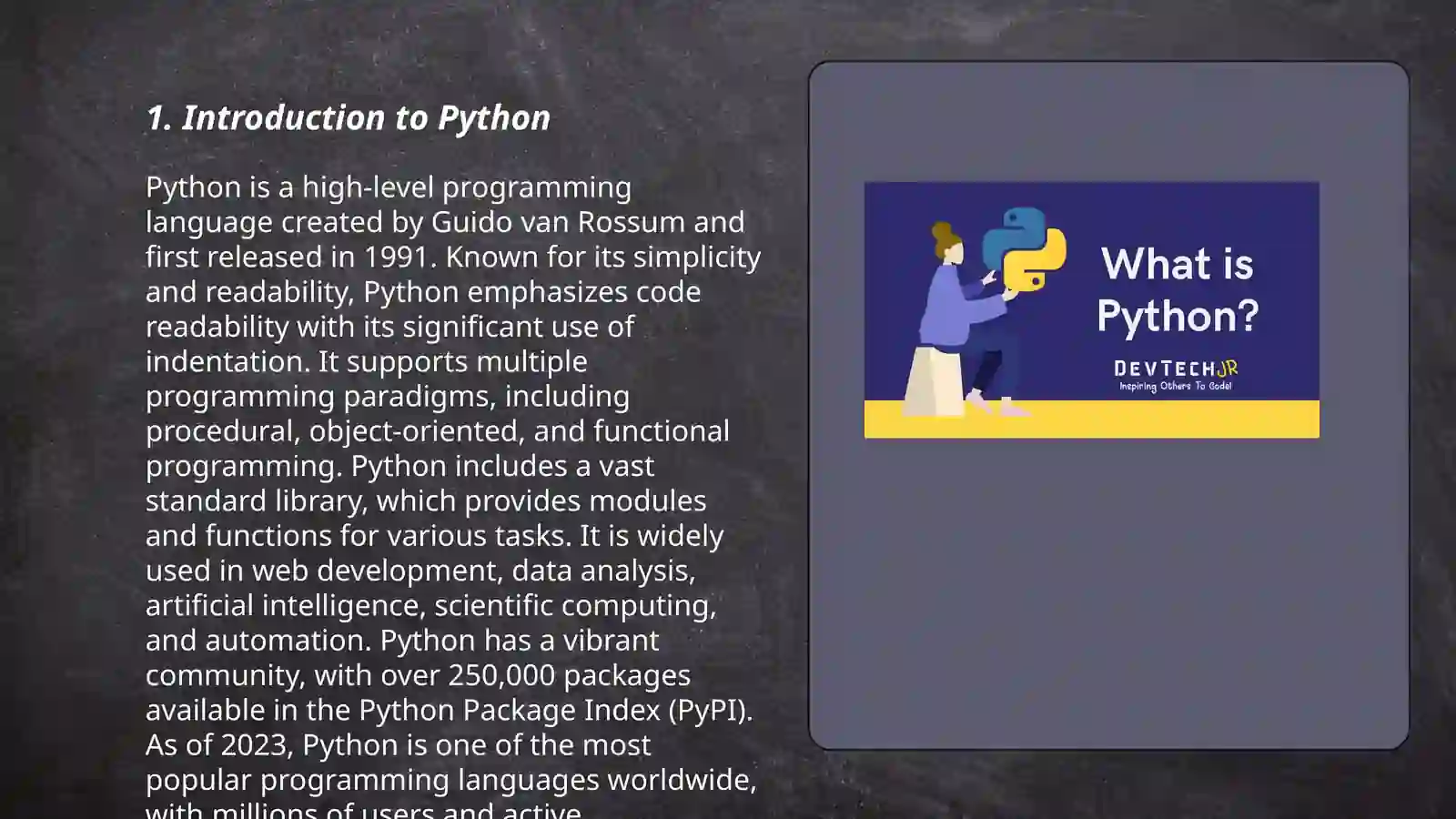 What is phyton 3