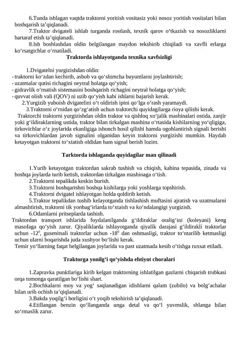TEXNIKA, YONG‘IN VA ELEKTR XAVFSIZLIGI QOIDALARI 3
