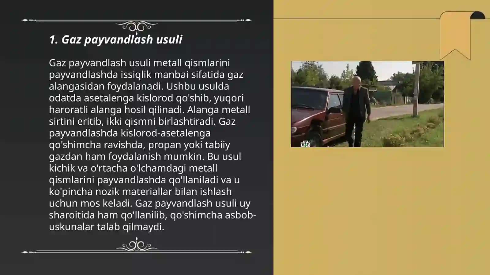 Detallarni tiklash usullari. Payvandlash 3