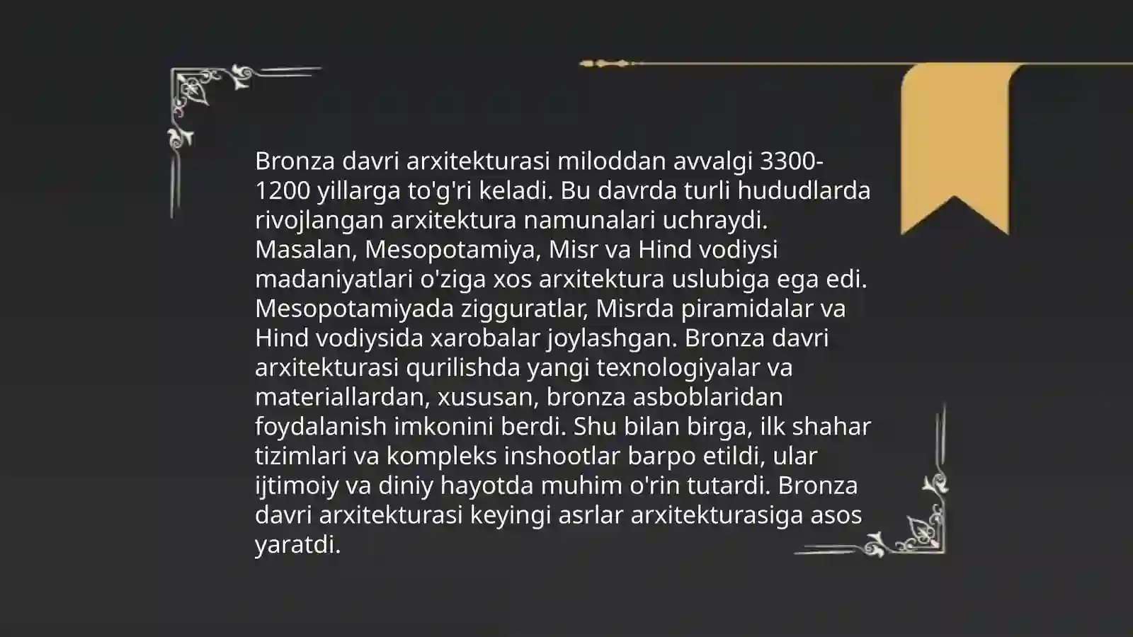 Bronza davri yodgorliklari 3