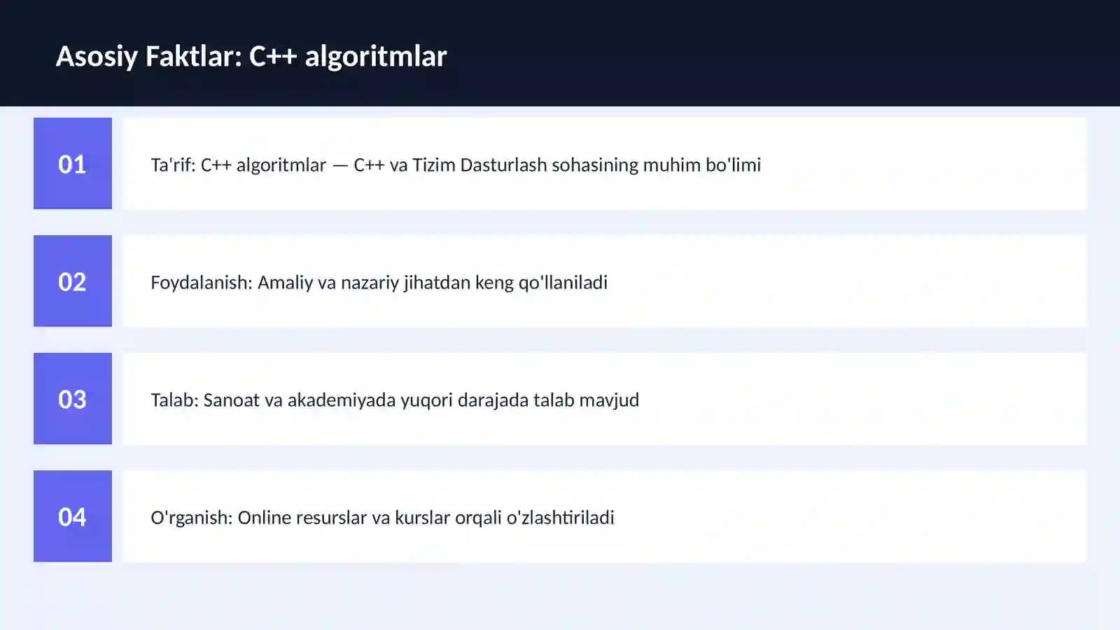 C++ algoritmlar 3
