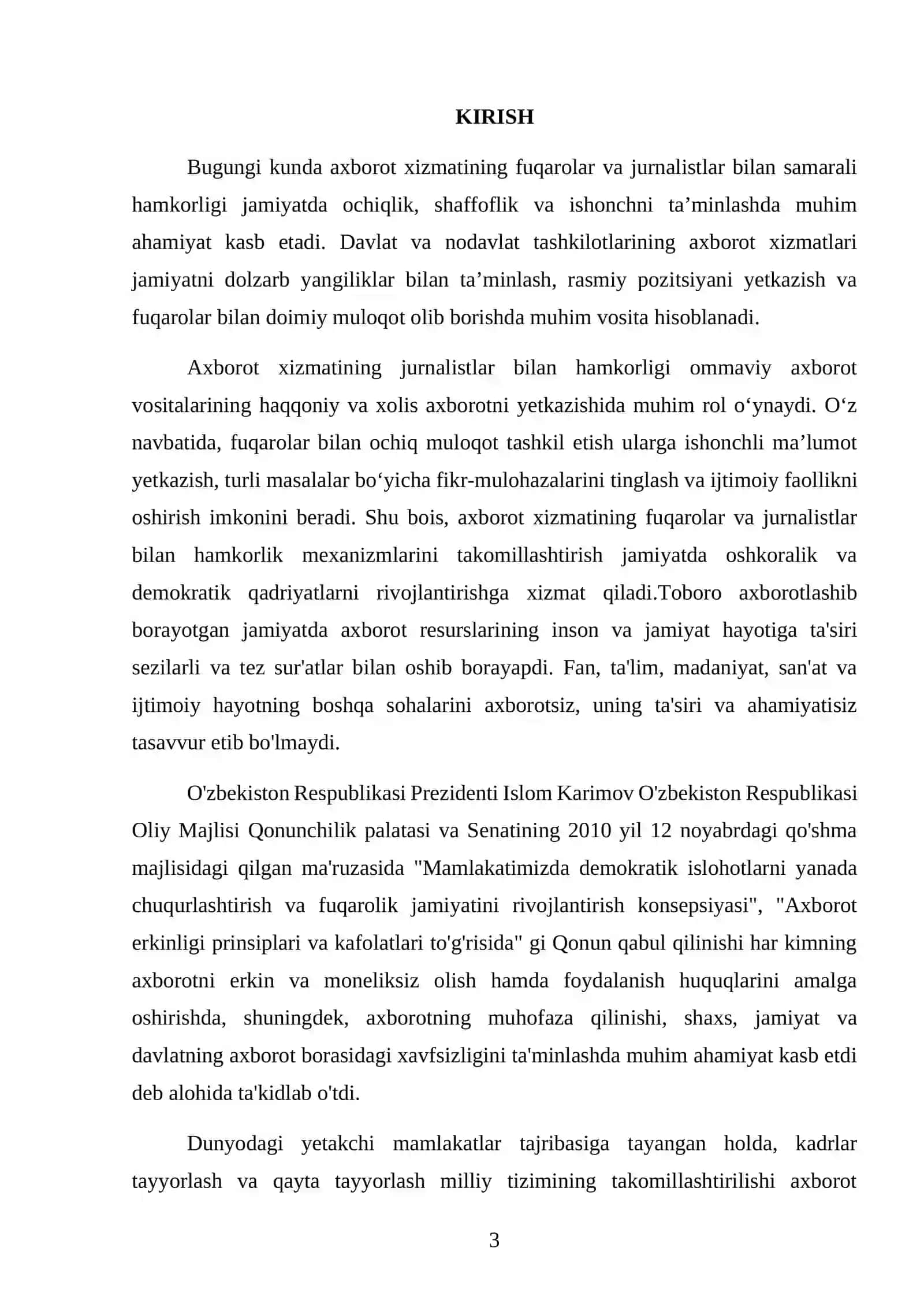 Axborot xizmatining fuqarolar va jurnalistlar bilan hamkorligi 3