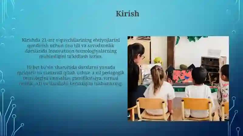 Ona tili va savodxonlik darslarida innovatsion pedagogik texnologiyalar 3
