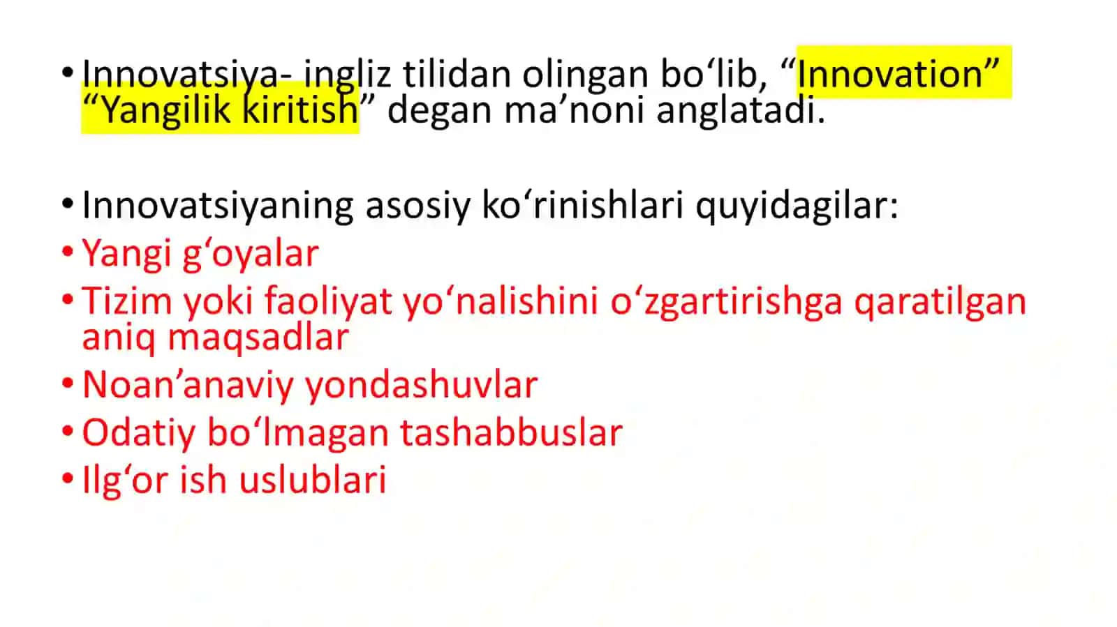 Tarbiya fanini o‘qitish innovatsiyalari 3