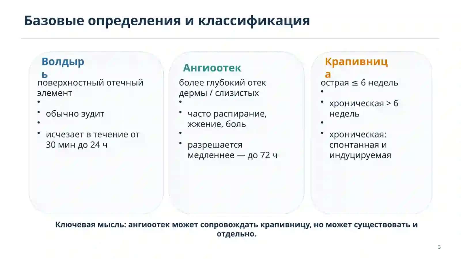 Клинически ориентированная презентация 3