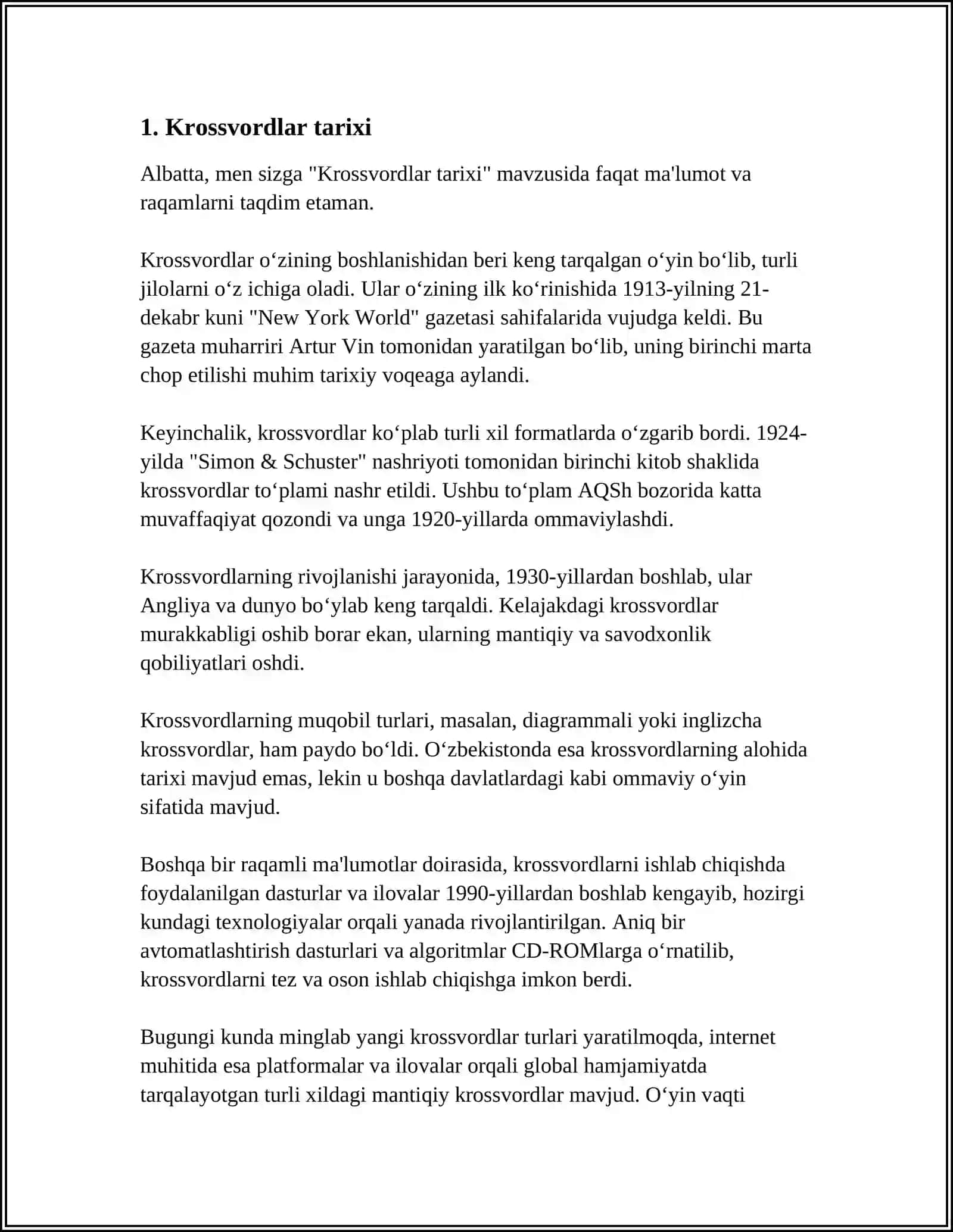 KRASVORD 3