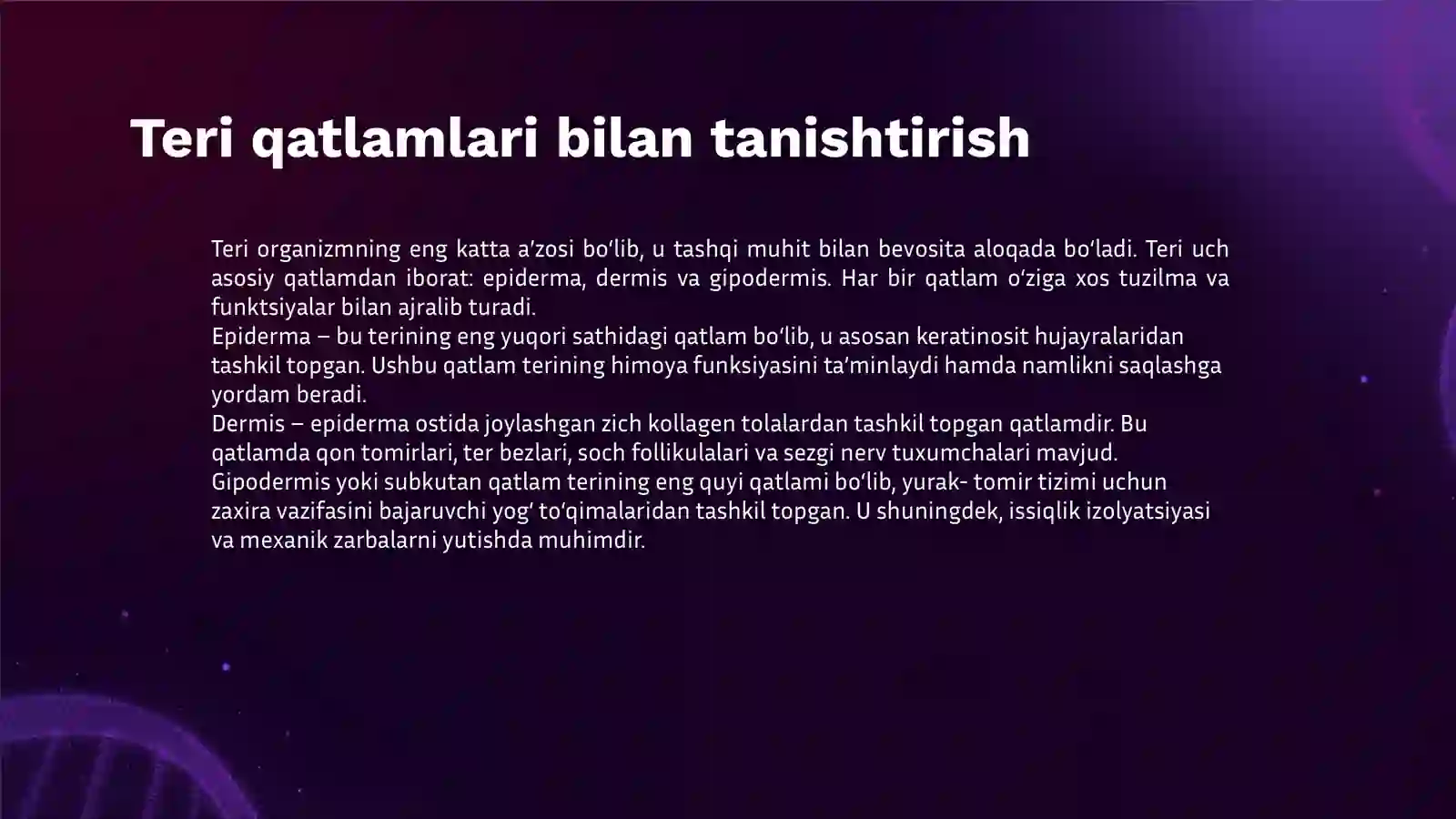 TERI VA UNING HOSILALARI 3
