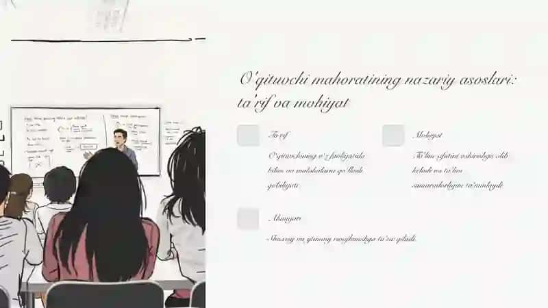 Pedagogik fikr tarixi va maktab amaliyotida oʻqituvchi mahorati masalalari 3