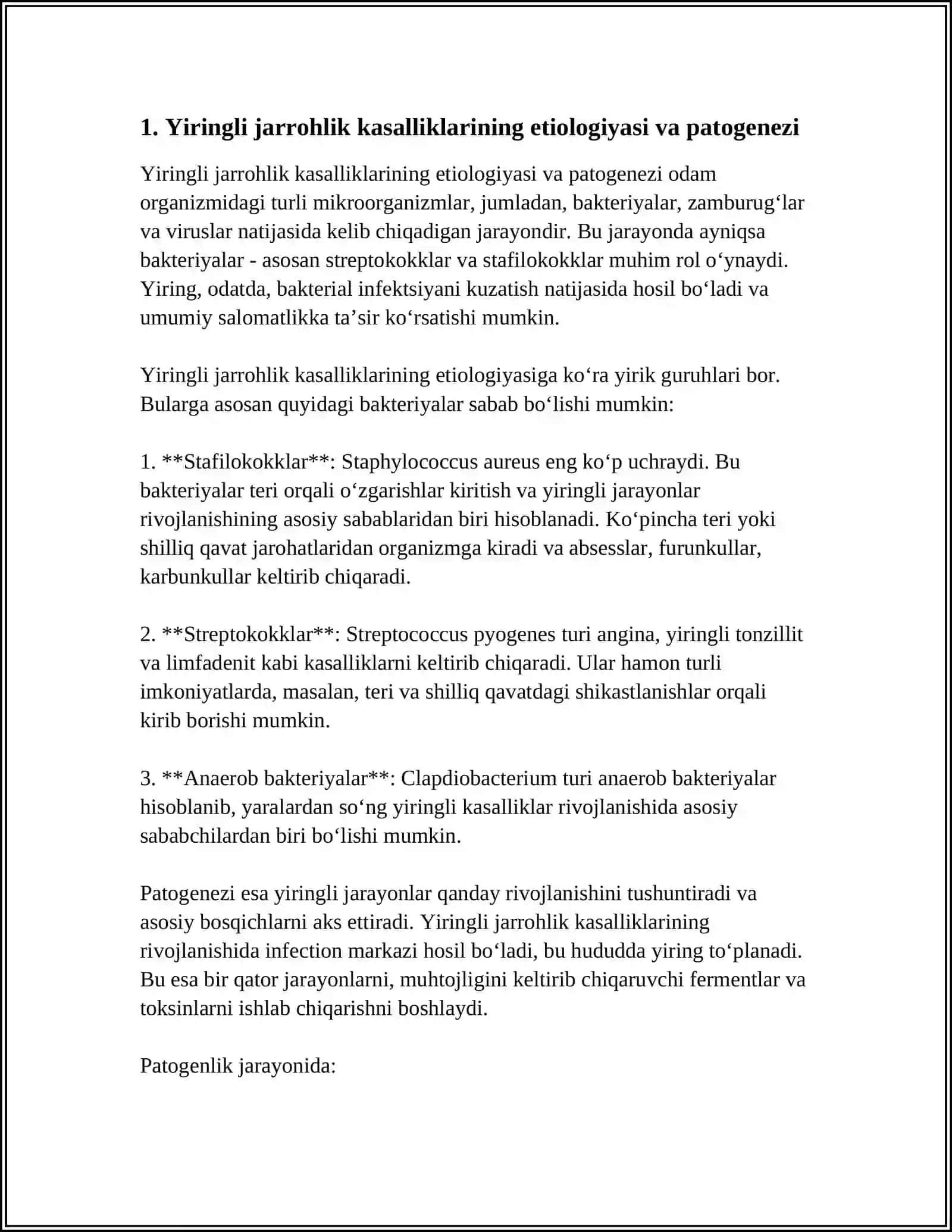 YIRINGLI XIRURGIK KASALLIKLAR BILAN OG‘RIGAN BEMORLAR PARVARISHI XUSUSIYATLARI 3