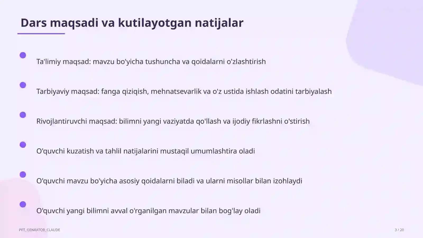 Ko'rsatkichli funksiya va tenglamalar (10-sinf) 3