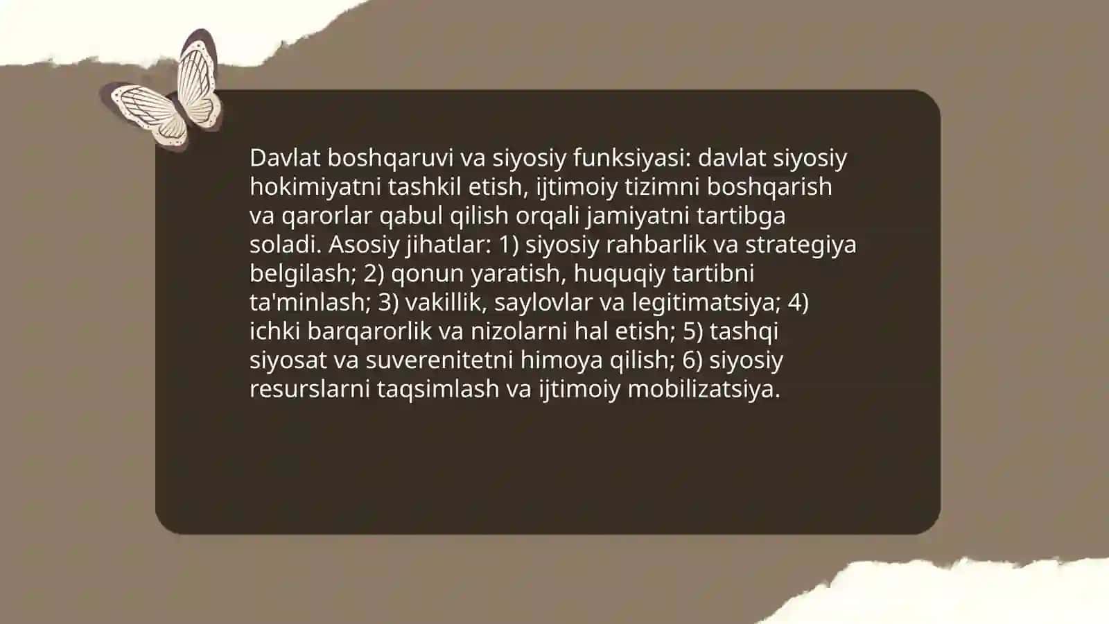 Davlat funksiyalari 3