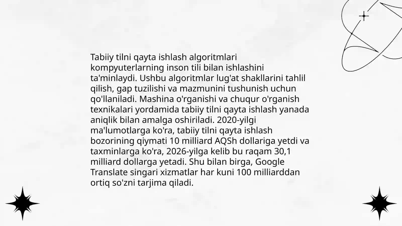 Kompyuter lingvistikasida modellashtirish 3