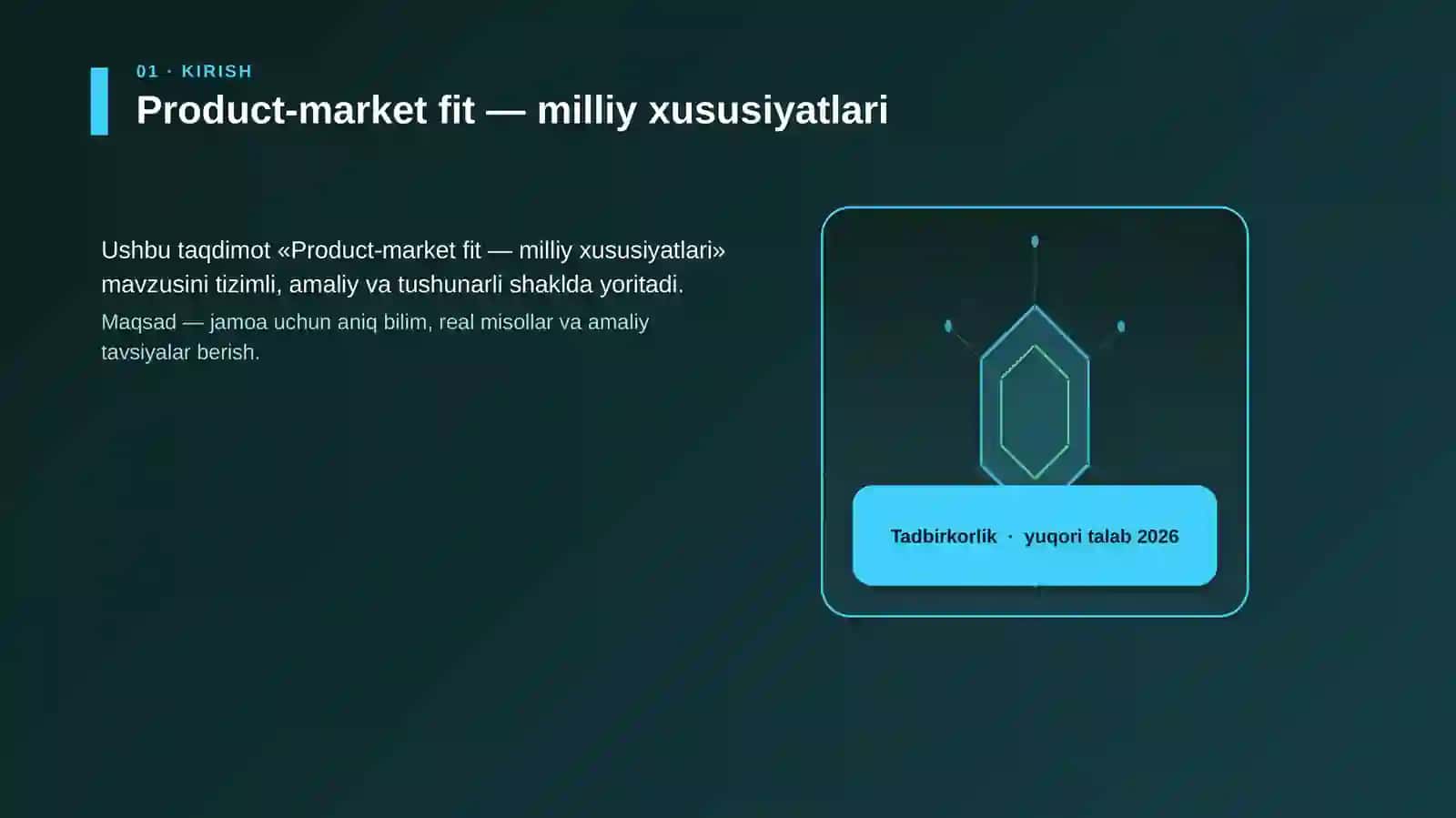 Product-market fit — milliy xususiyatlari 3