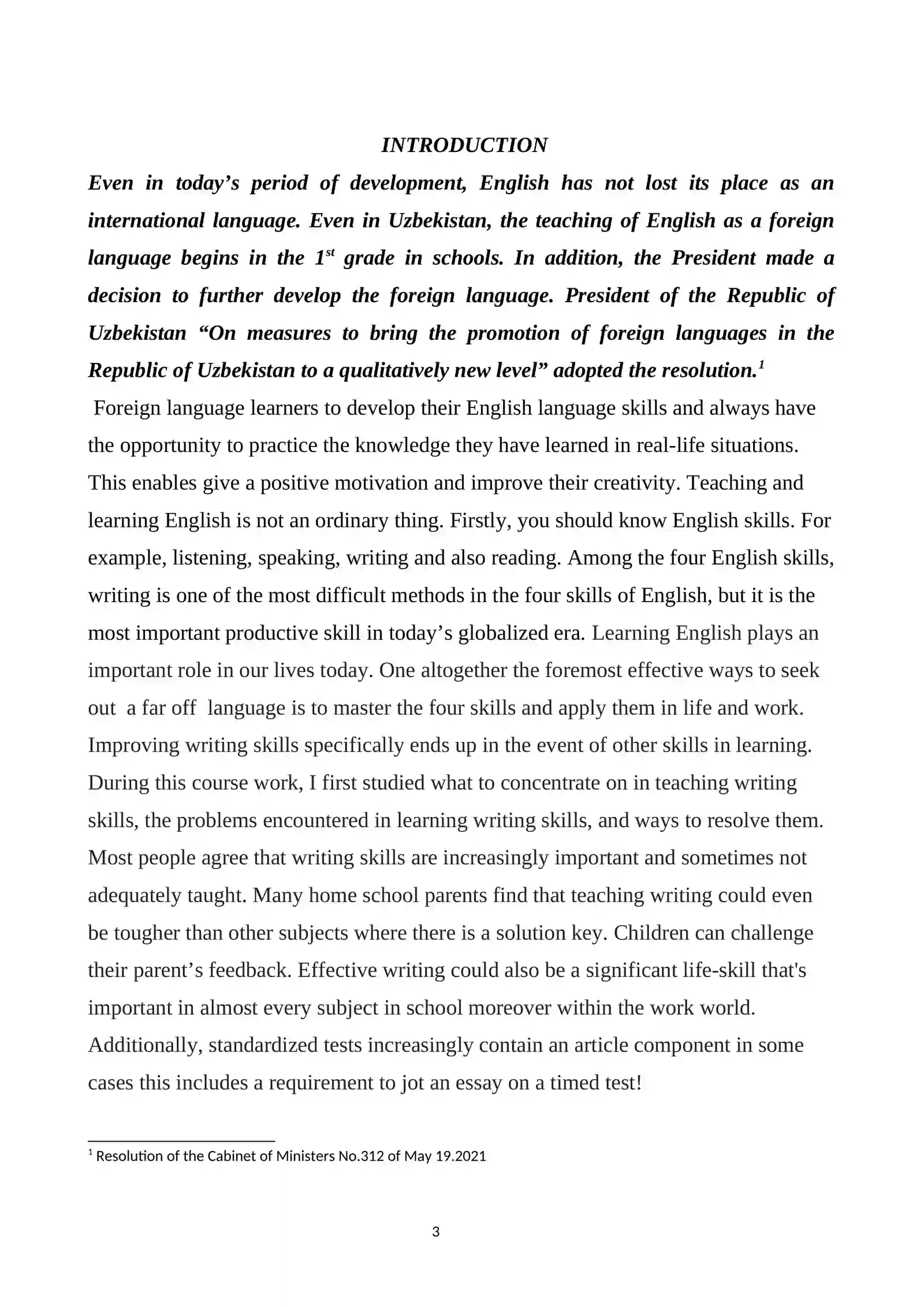 TEACHING WRITING 3