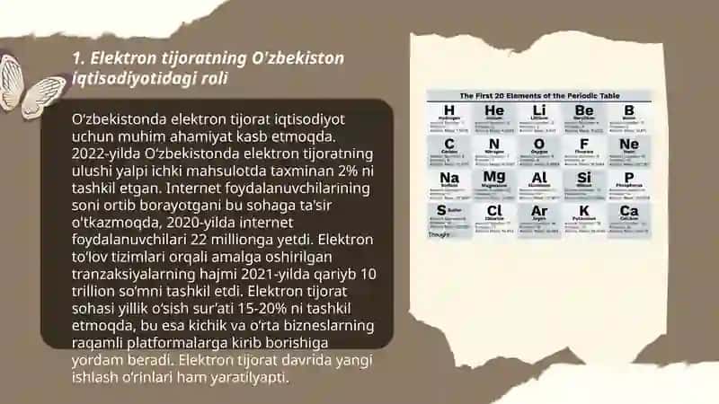 O'zbekiston Respublikasida elektron tijoratning rivojlanish holati 3