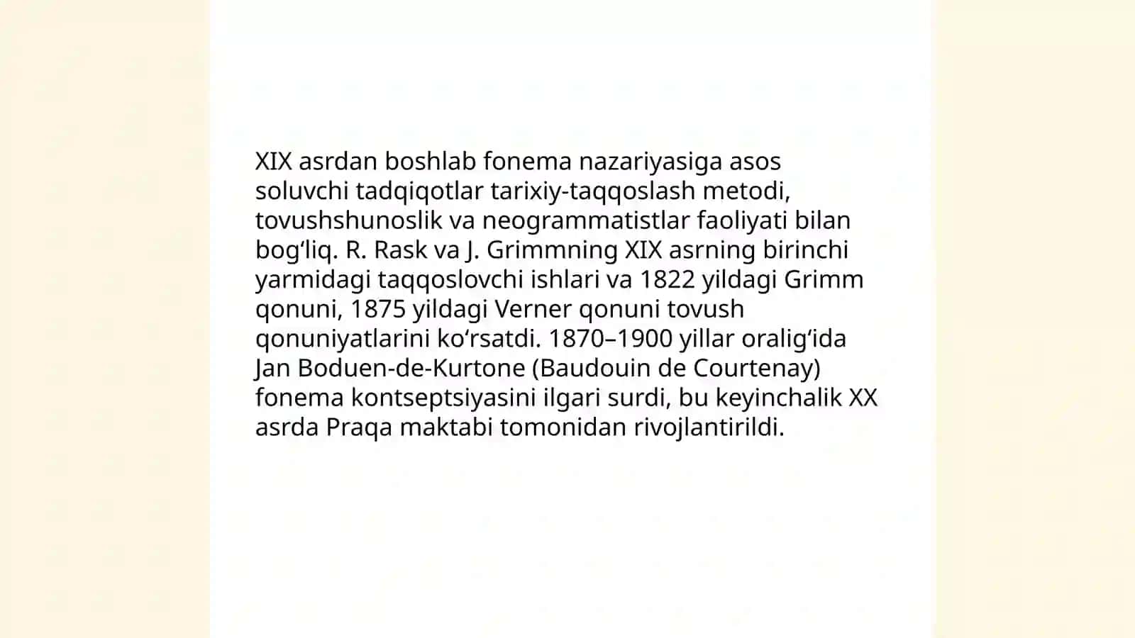 Fonema nazariyasi tarixidan 3