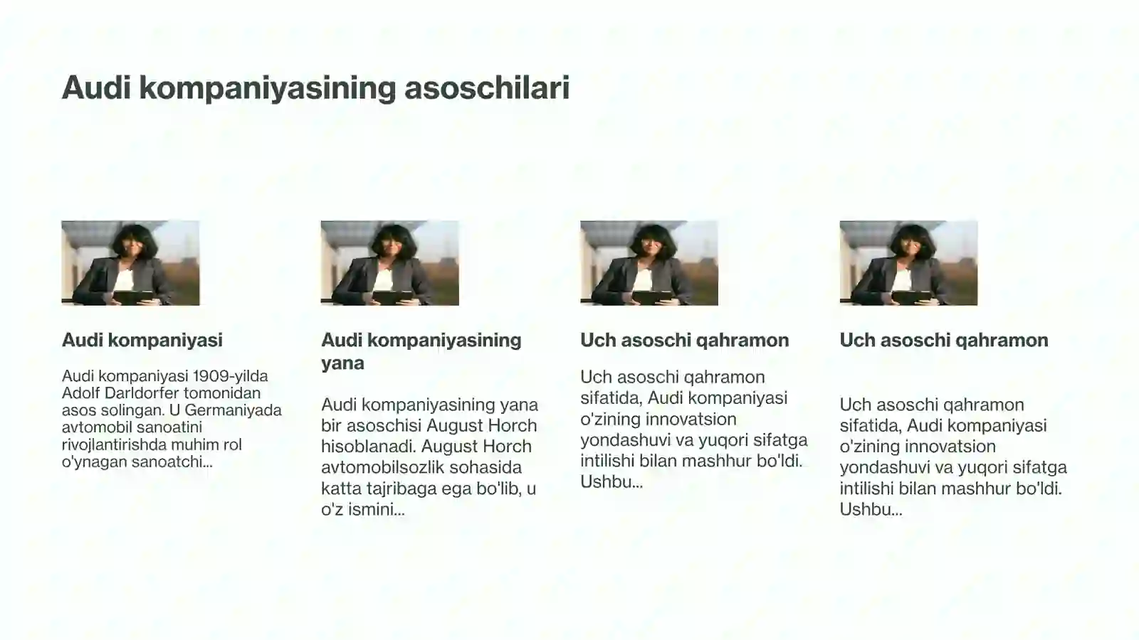 Audi kompaniyasi 3