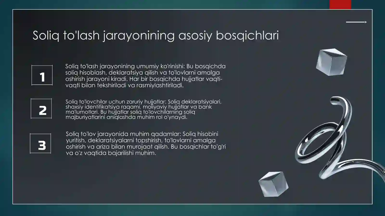 Òzbekistonda mol-mulkni soliqa tortishning óziga xos xususiyatlari 3