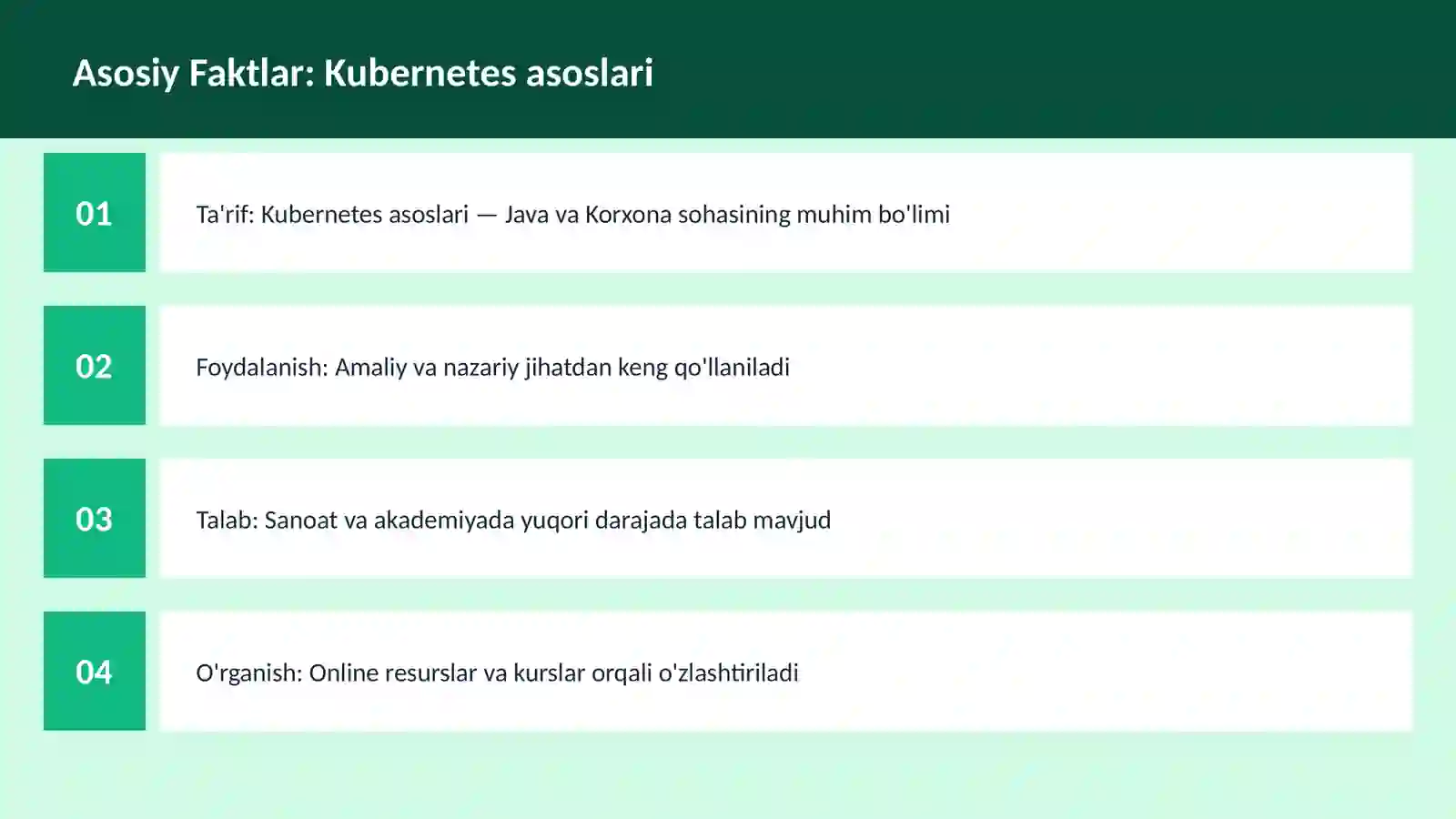Kubernetes asoslari 3