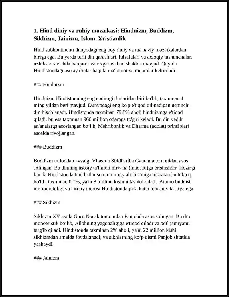 HINDISTON MADANIYATI 3