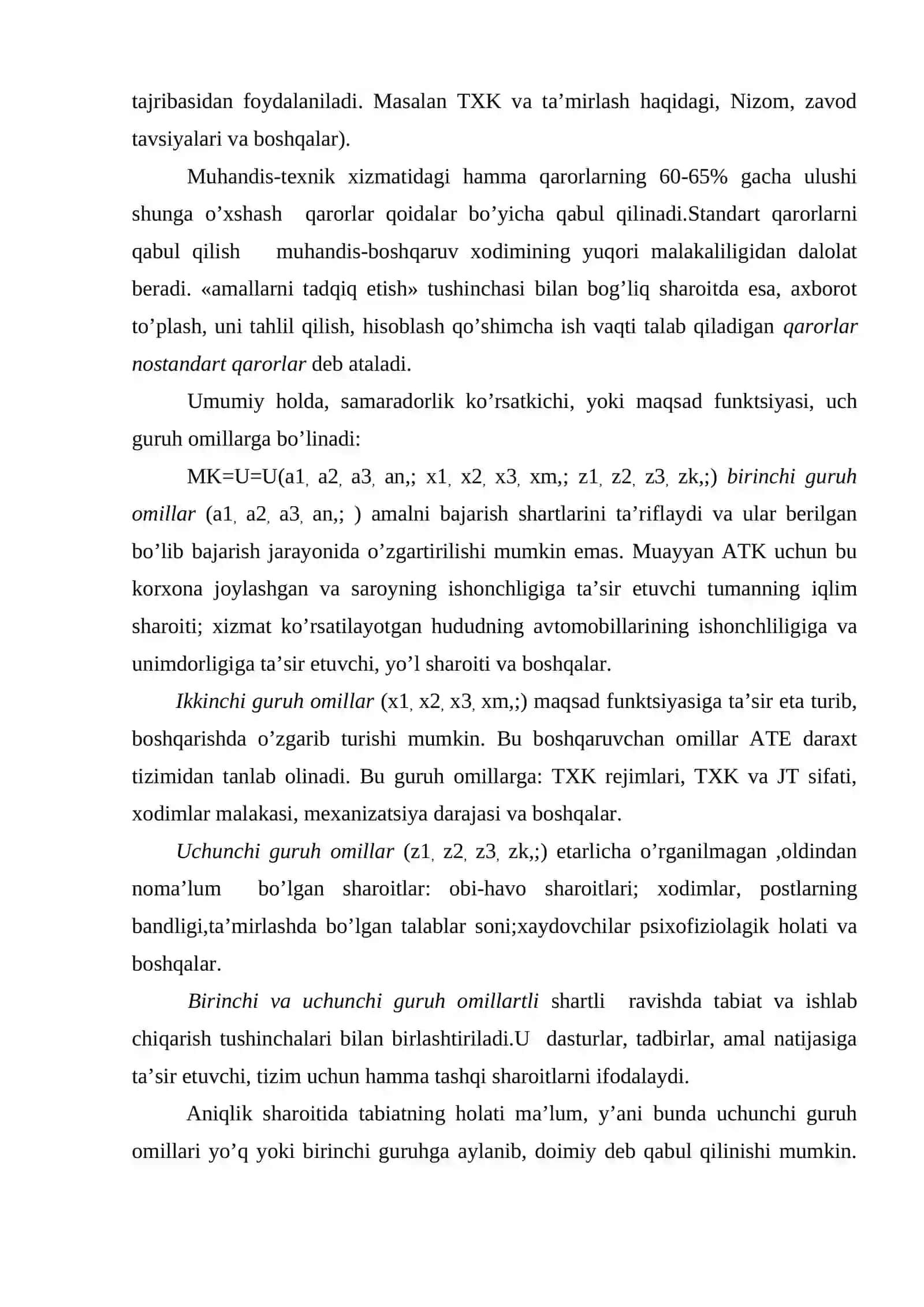 Qaror qabul qilishni boshqarish 3
