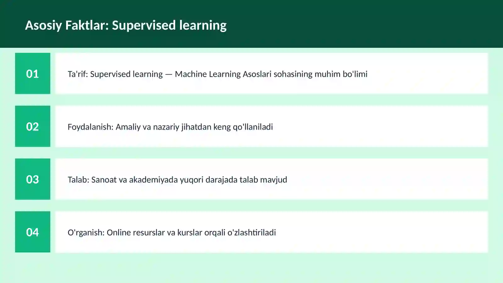 AI | MACHINE LEARNING ASOSLARI 3