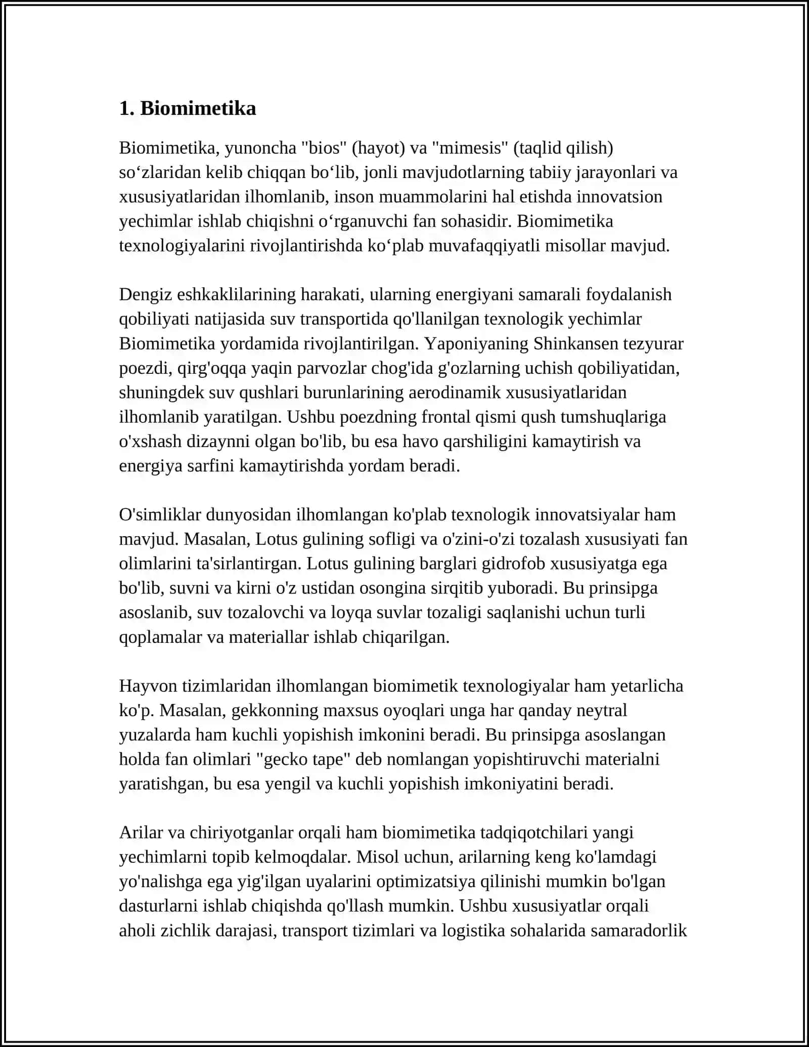 REFERAT Mavzu: MATNLAR YARATILISH MAQSADIGA KO‘RA TURLARI 3