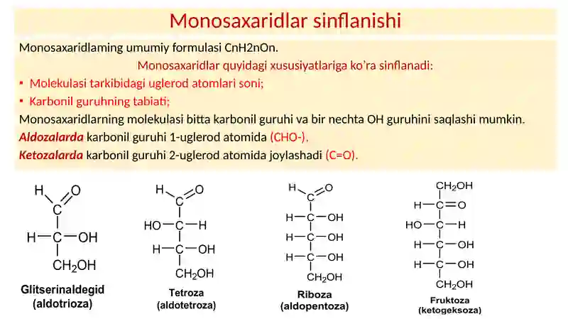 Monosaxaridlar 3
