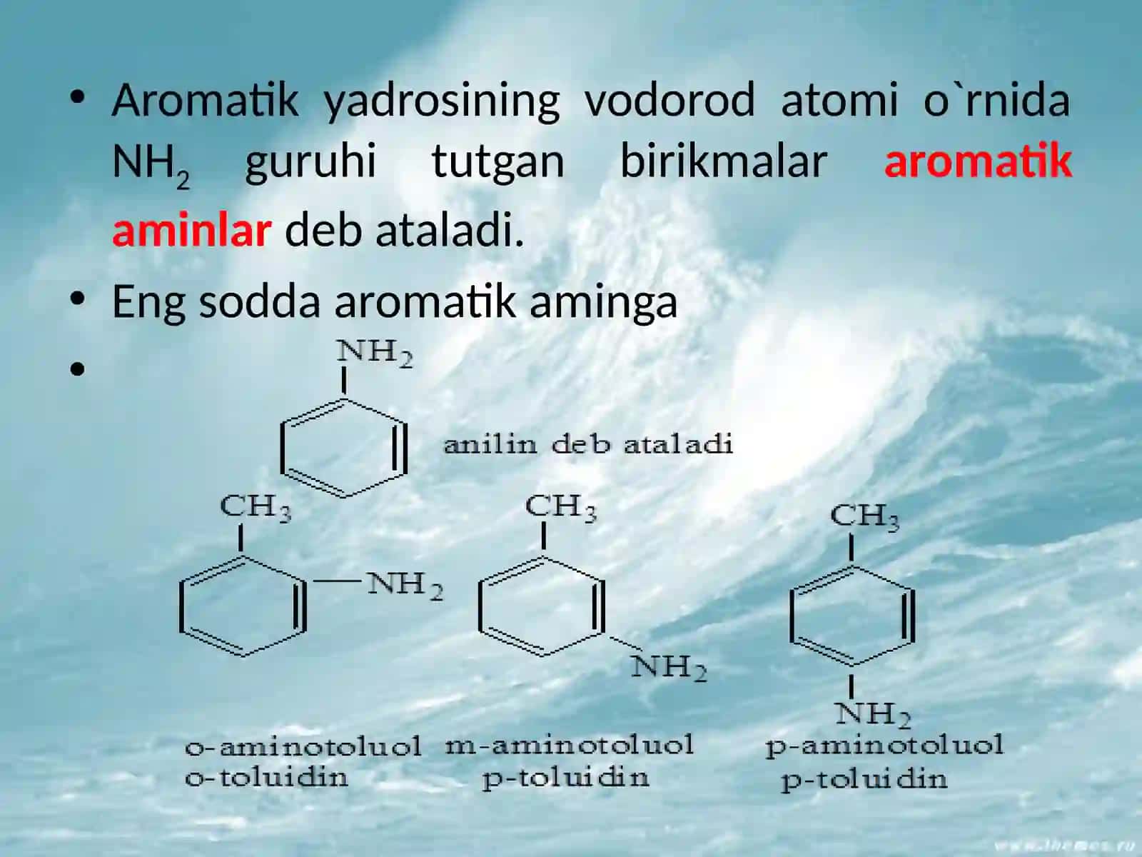 Aromatikaminlar 3