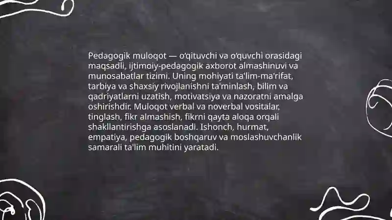 Pedagogik muloqot 3