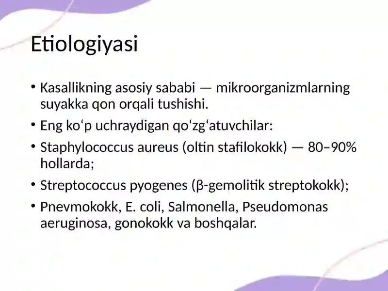 Gematogenli osteomiyelit 3