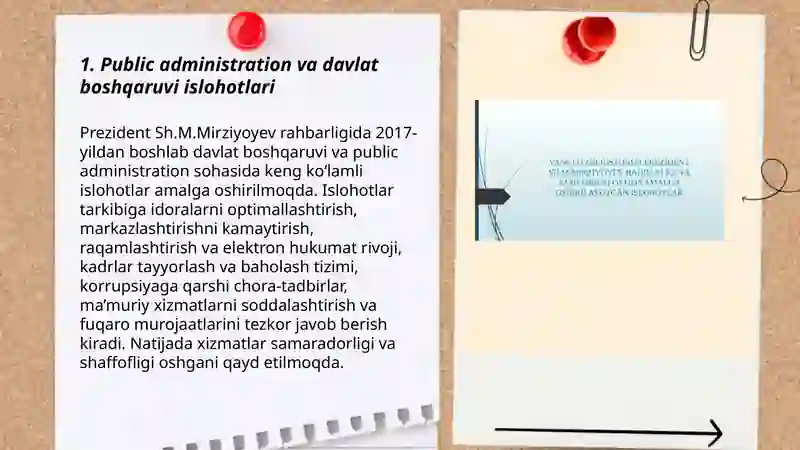 Islohotlar va rahbarlik 3