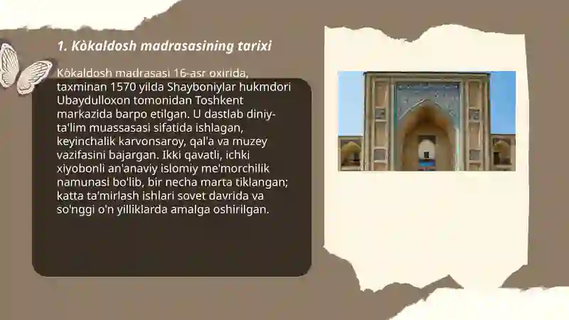 Kòkaldosh madrasasi 3