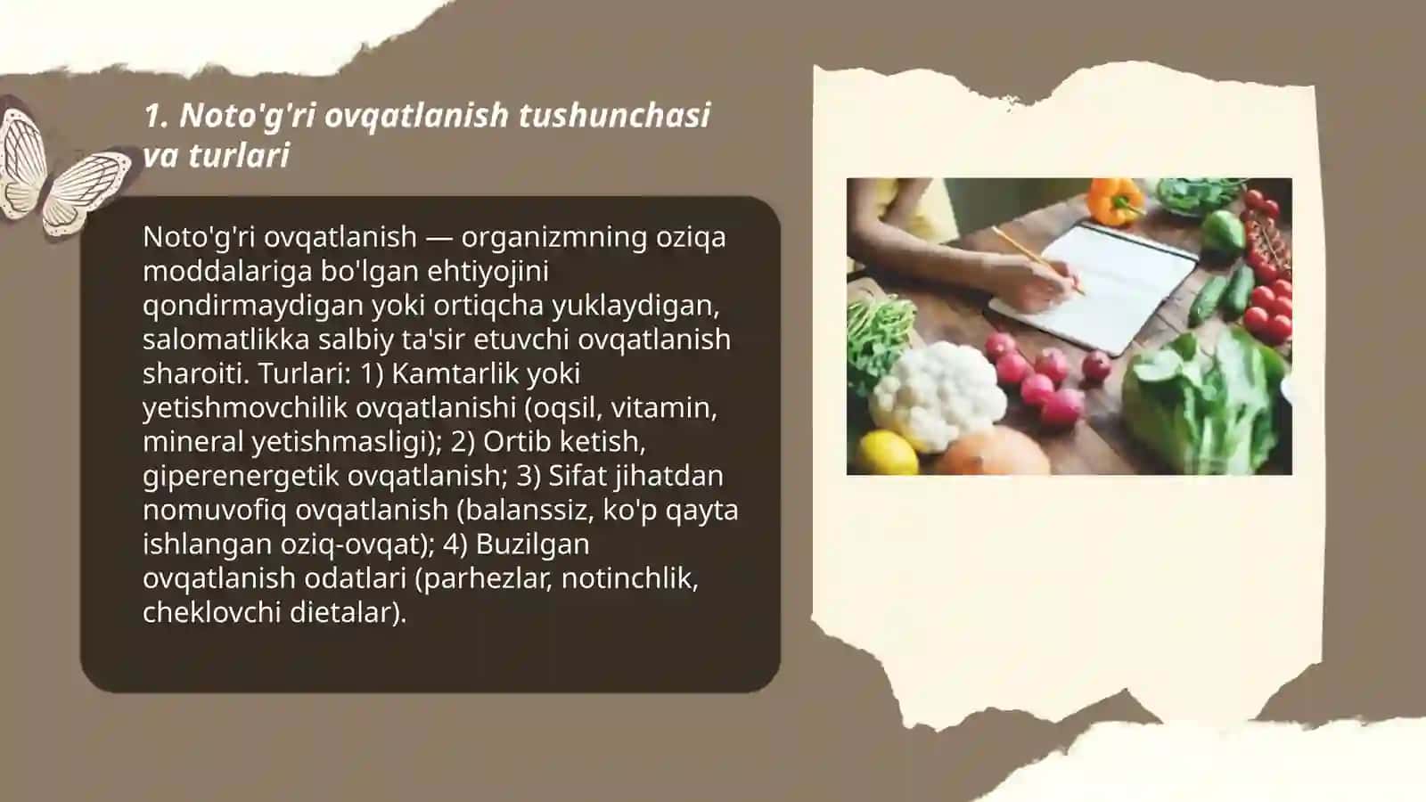 Noto'g'ri ovqatlanish.Oqilona va to'g'ri ovqatlanish 3