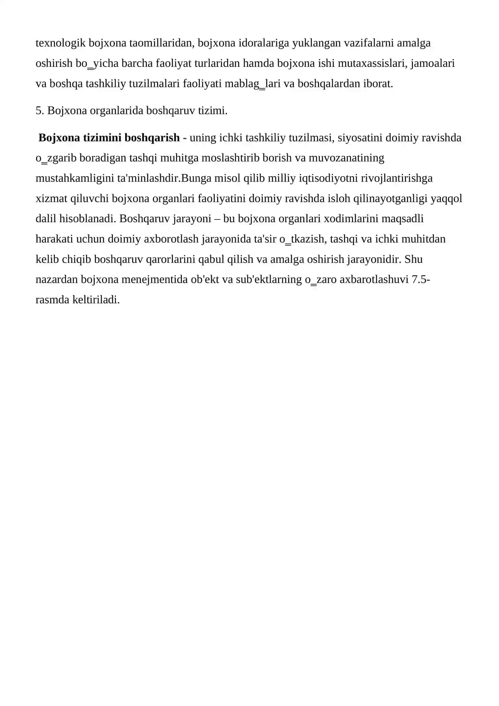 Bojxona qo‘mitasiga ishga kirish uchun savol-javoblar to‘plami 3